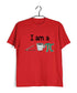 Mathematics I am a cutie pie Nerd Science Casual Graphic Printed T-Shirt for Men